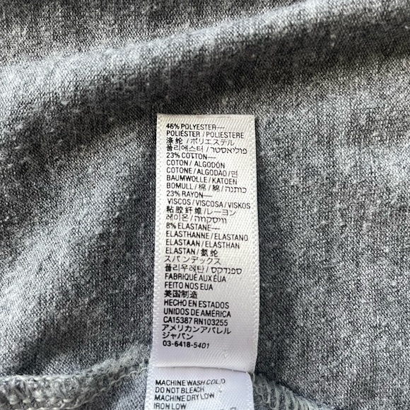 VGUC, American Apparel Women’s Classic Dark Gray Cotton Leggings Tights Size S - Picture 11 of 13